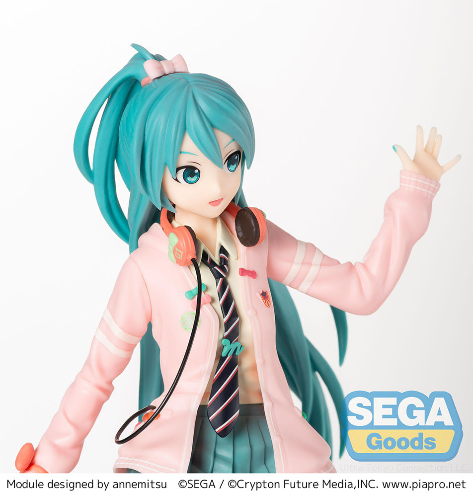Hatsune Miku -Project DIVA Arcade Future Tone SPM Figure "Hatsune Miku - Ribbon Girl" - Prize Figure