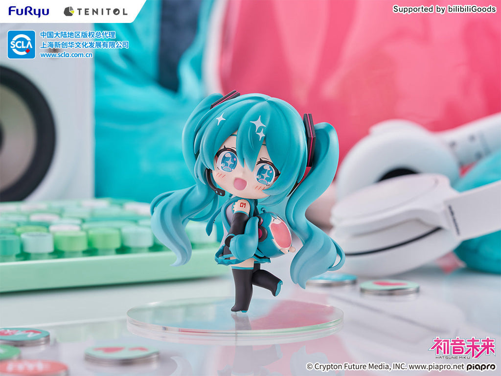 Hatsune Miku - Tenitol - Uwaa Series - Very Happy Ita Bag ver., Mini - Chibi Figure