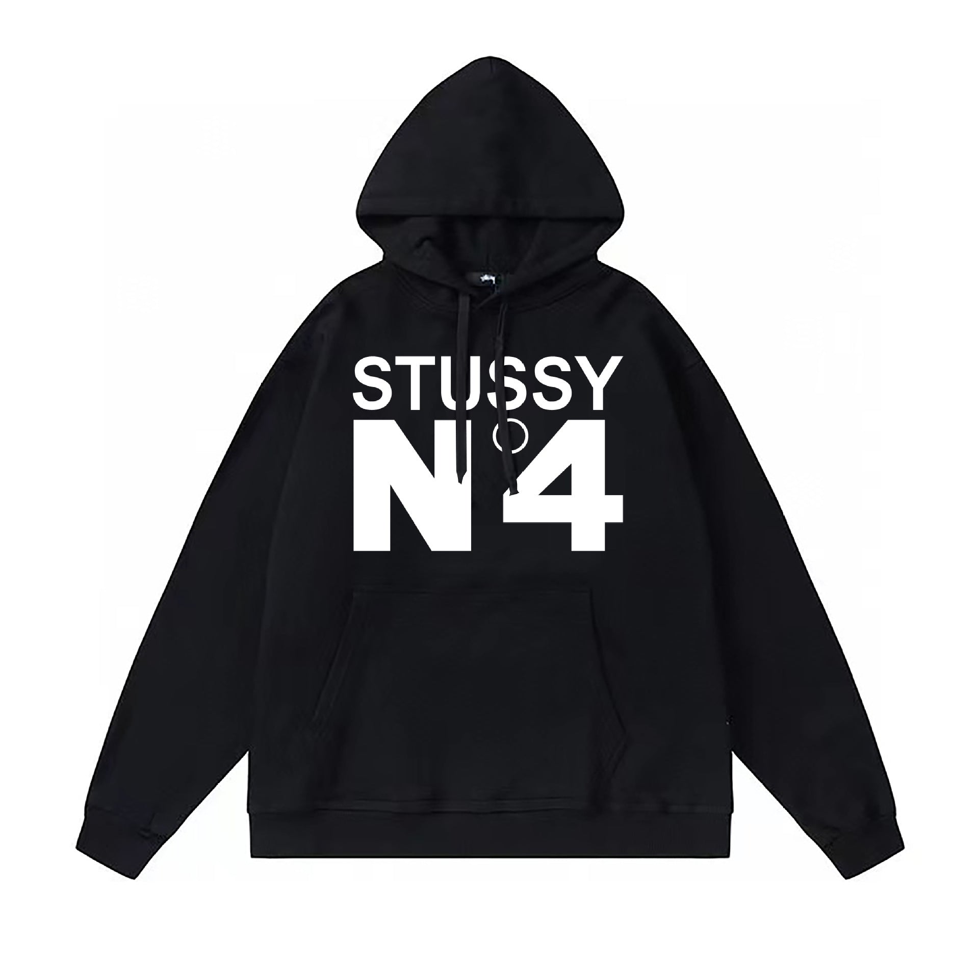 Stussy Hoodie Fall/Winter Fleece Hooded Sweater