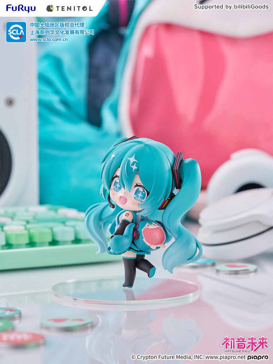 Hatsune Miku - Tenitol - Uwaa Series - Very Happy Ita Bag ver., Mini - Chibi Figure