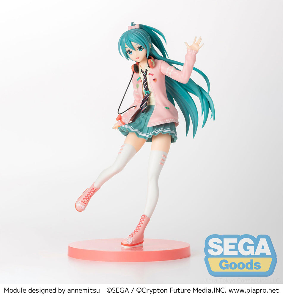 Hatsune Miku -Project DIVA Arcade Future Tone SPM Figure "Hatsune Miku - Ribbon Girl" - Prize Figure